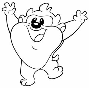 Раскраска тини бани