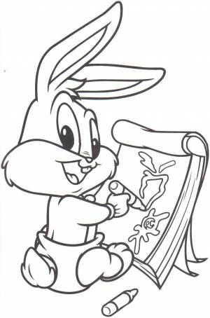 Раскраска тини бани