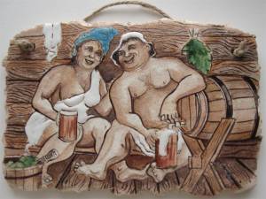 Русская баня!