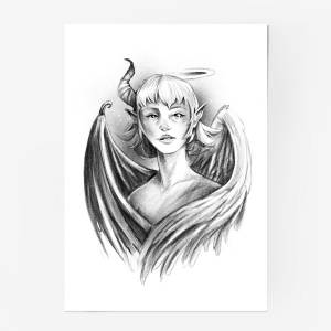 Полотенце «Ангел и демон