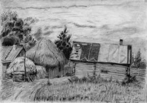 В деревне Алакаево