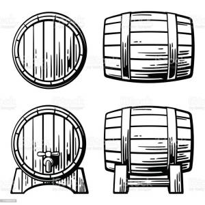Бочка раскраска