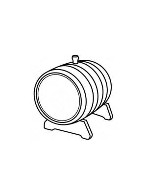 Раскраски Бочка