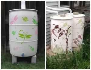 Бочка для воды на даче