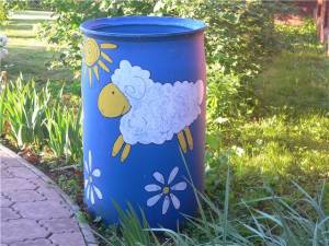 Садовые бочки