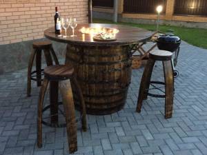 Хитрые приемы декорирования старых бочек