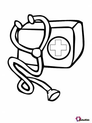 Медицинские раскраски для детей