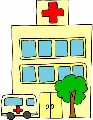 Детский рисунок больница