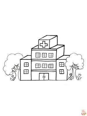 Лучшие больничные раскраски для детей