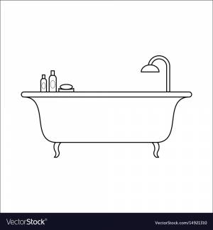 Ванни раскраска