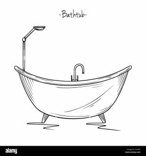 Ванна рисунок для детей