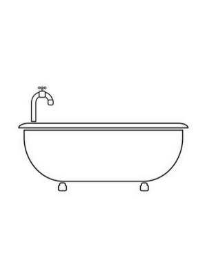 Раскраски Ванна