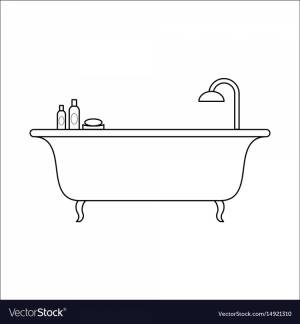 Ванна раскраска для детей