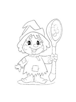 Раскраски Домовой