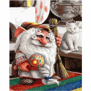 МСА220 Домовой Раскраска картина по номерам на холсте