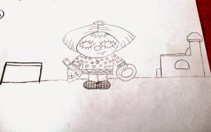 DataLife Engine > Версия для печати > Рисунок домового карандашом