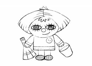 Раскраски домовенок кузя