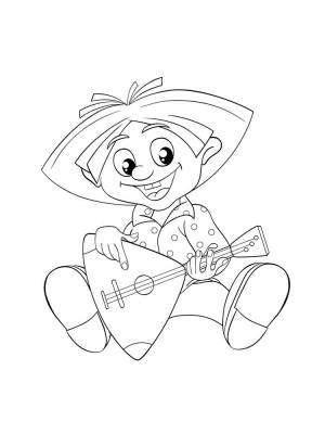 Раскраски Домовой