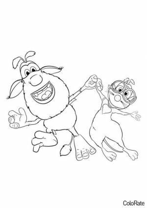 Раскраски Буба   и