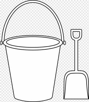 Книжка-раскраска Bucket Shovel Handle, рисунок пшеницы, угол, ребенок, цвет png