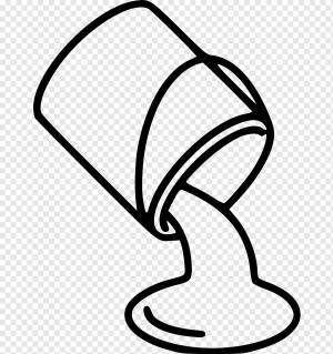 Рисунок белый, ведро, черно-белый, Line, Line Art, Черное и белое, ведро, Рисование png