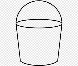 White Line art Angle, пластиковое ведро, угол, белый png