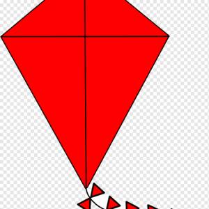 Рисунок дракона, воздушный змей, коробочный воздушный змей, красный, треугольник, линия, площадь, художественная бумага, угол, площадь, художественная бумага png