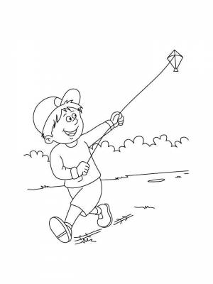 Картинка Воздушный змей  онлайн