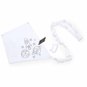 Воздушный змей-раскраска Rainbow под нанесение