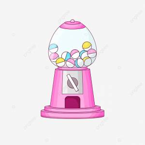 Розовая металлическая текстура жевательная резинка клипарт PNG , Машина для жевательной резинки, жвачка, торговый автомат PNG картинки и пнг PSD рисунок для й загрузки