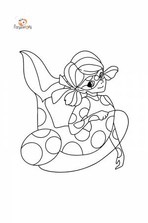 Раскраски Ледибаг и Суперкот Миракулус