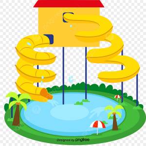 вектор стерео аквапарк PNG , парк клипарт, игровая площадка, стремнина PNG картинки и пнг PSD рисунок для й загрузки