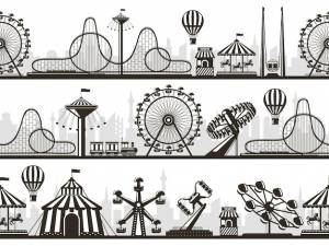 Виды на парк развлечений