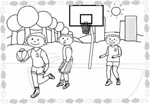 Раскраска Детская Площадка