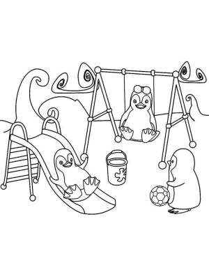 Раскраски Детская площадка