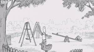 Рисунок детской площадки