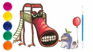 Рисунок горка пожиратель