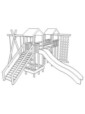 Раскраски Горка