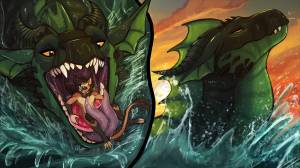 Живая водная горка