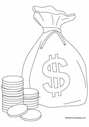 Деньги детский рисунок