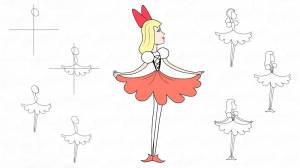 Как нарисовать Дюймовочку