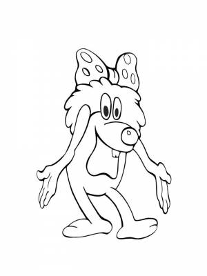 Раскраска Дюдюка для мальчиков