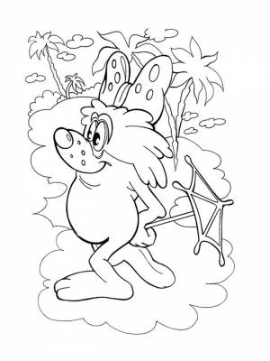 Раскраски Дюдюка   в формате