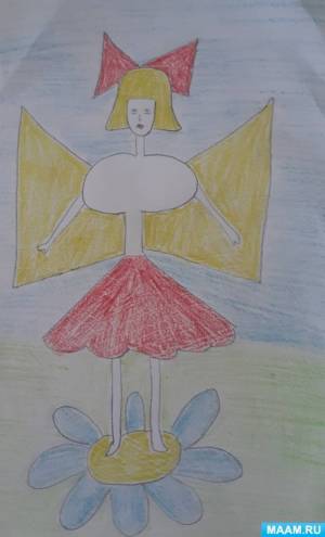 Мастер-класс по рисованию «Дюймовочка»