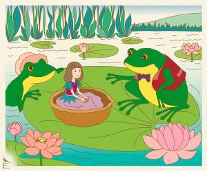 Сюжет из сказки рисунок