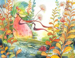 Сюжет из сказки рисунок