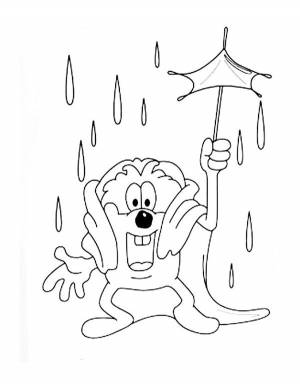 По дороге с облаками раскраски