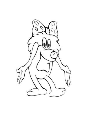 Дюдюка барбидокская раскраска