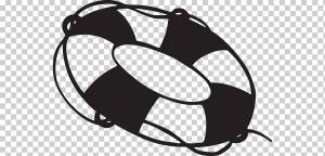 Спасательный круг Рисунок Кольцо для плавания Живопись, спасательный круг, ребенок, монохромный, спасательный круг png