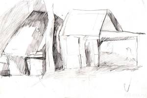 произведение Изба